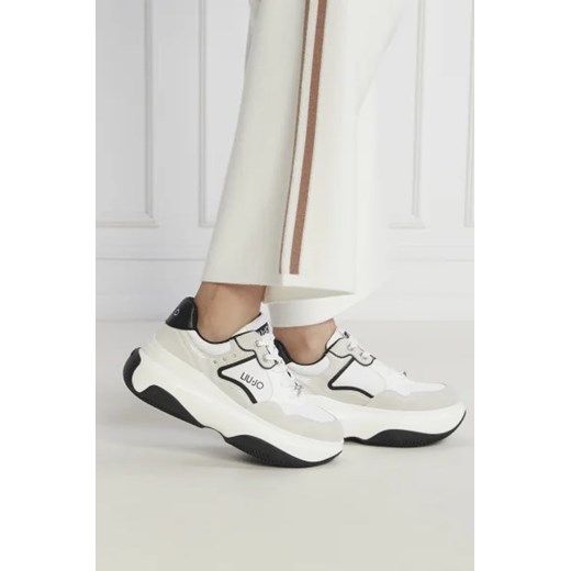 Buty sportowe damskie Liu Jo sneakersy skórzane