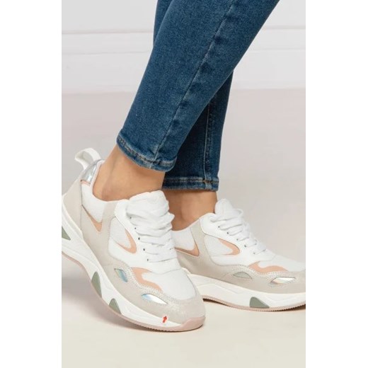 Buty sportowe damskie Liu Jo sneakersy ze skóry