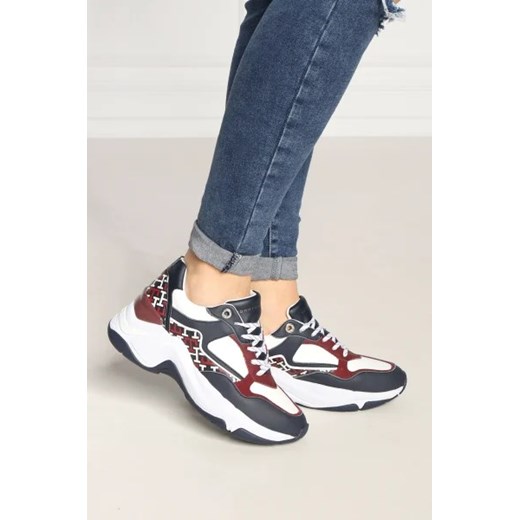 Tommy Hilfiger Skórzane sneakersy Chunky Tommy Hilfiger 39 okazyjna cena Gomez Fashion Store