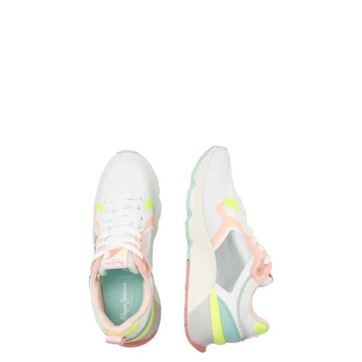 Pepe Jeans London Sneakersy BRIT PRO BRIGHT W 41 okazyjna cena Gomez Fashion Store