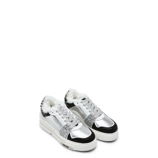 Liu Jo Ocieplane sneakersy HERO 15 | z dodatkiem skóry Liu Jo 38 okazja Gomez Fashion Store
