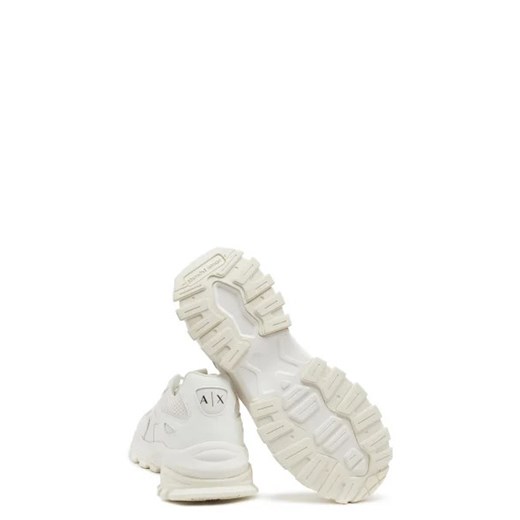 Buty sportowe męskie białe Armani Exchange z tkaniny 