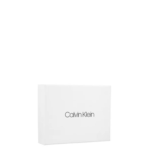 Calvin Klein Skórzany portfel MINIMALISM TRIFOLD 6CC W/COIN Calvin Klein Uniwersalny Gomez Fashion Store