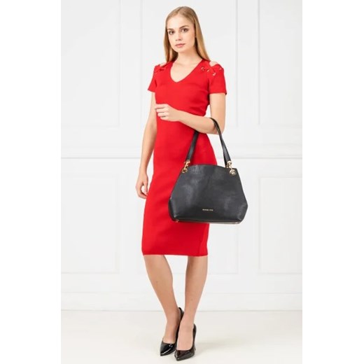 Michael Kors Skórzana shopperka Raven Michael Kors OS okazyjna cena Gomez Fashion Store
