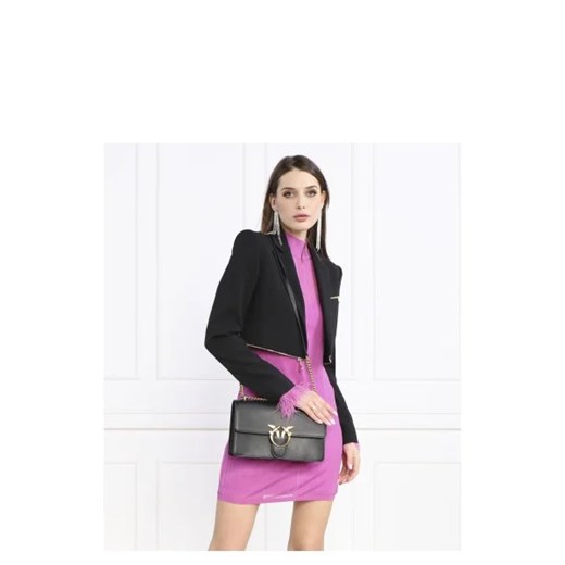 Kopertówka Pinko matowa skórzana elegancka