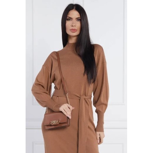 Kopertówka brązowa Michael Kors skórzana