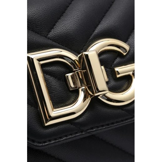 Dolce Gabbana Skórzana listonoszka LOP Dolce Gabbana Uniwersalny okazja Gomez Fashion Store