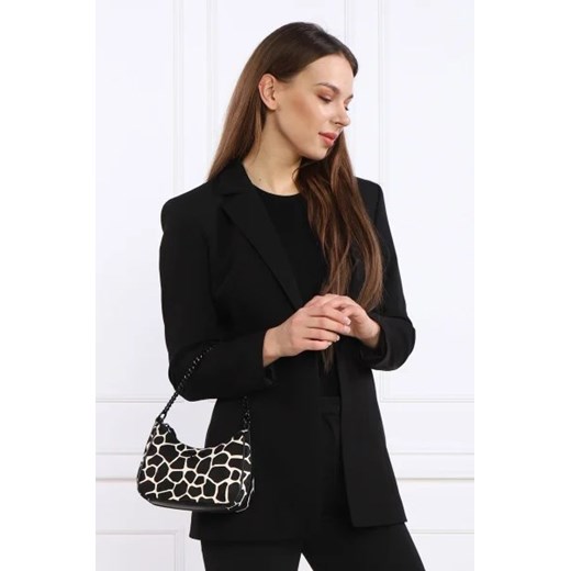 Kopertówka Michael Kors na ramię czarna z nadrukiem elegancka 