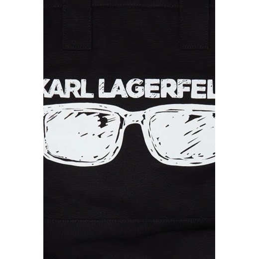 Karl Lagerfeld Shopperka k/element canvas tote Karl Lagerfeld Uniwersalny Gomez Fashion Store