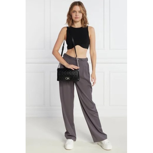 Listonoszka Calvin Klein czarna na ramię