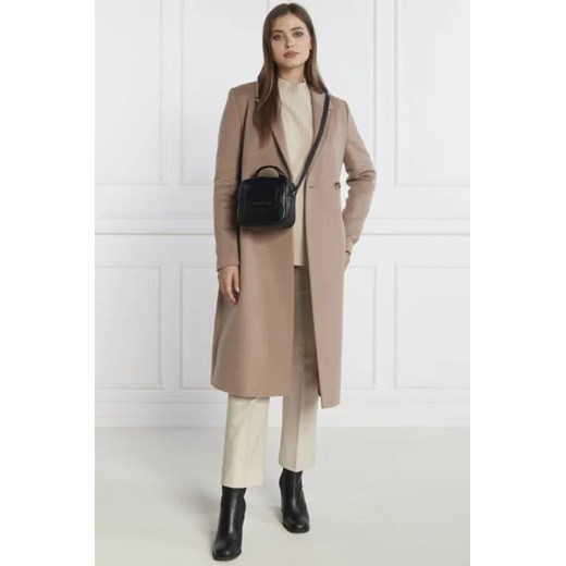 Listonoszka Calvin Klein matowa średniej wielkości