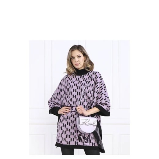 Karl Lagerfeld Skórzana listonoszka k/signature sm Karl Lagerfeld OS okazyjna cena Gomez Fashion Store