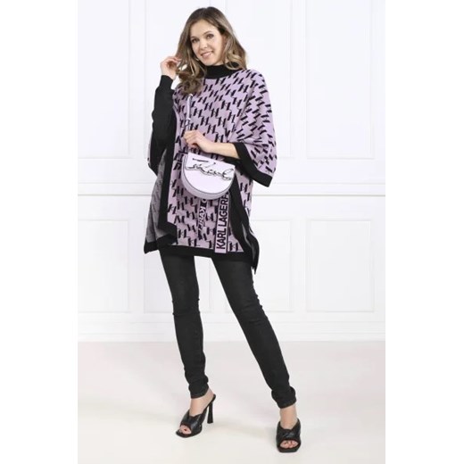 Karl Lagerfeld Skórzana listonoszka k/signature sm Karl Lagerfeld OS Gomez Fashion Store okazja