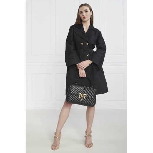 Pinko Skórzana torebka na ramię LOVE LADY PUFF BIG CL PLTT Pinko OS Gomez Fashion Store