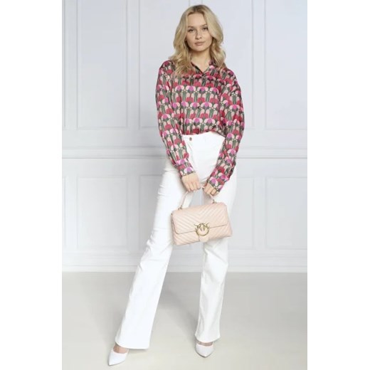 Pinko Skórzana torebka na ramię LOVE LADY PUFF CLASSIC Pinko OS Gomez Fashion Store wyprzedaż