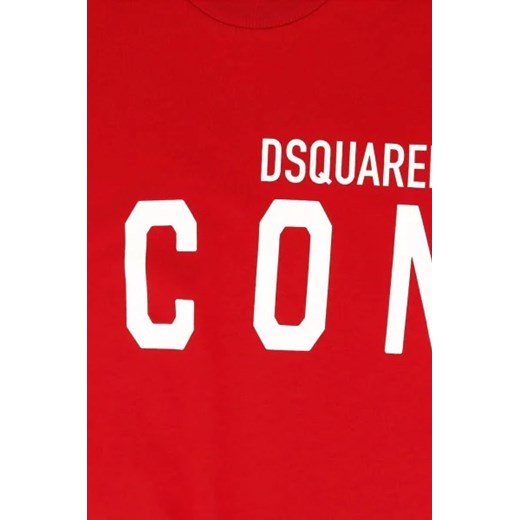 Dsquared2 T-shirt | cool fit ze sklepu Gomez Fashion Store w kategorii Bluzki dziewczęce - zdjęcie 164032359