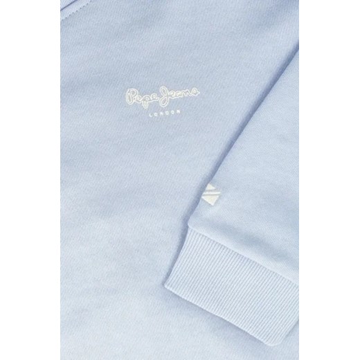 Niebieska bluza dziewczęca Pepe Jeans bawełniana
