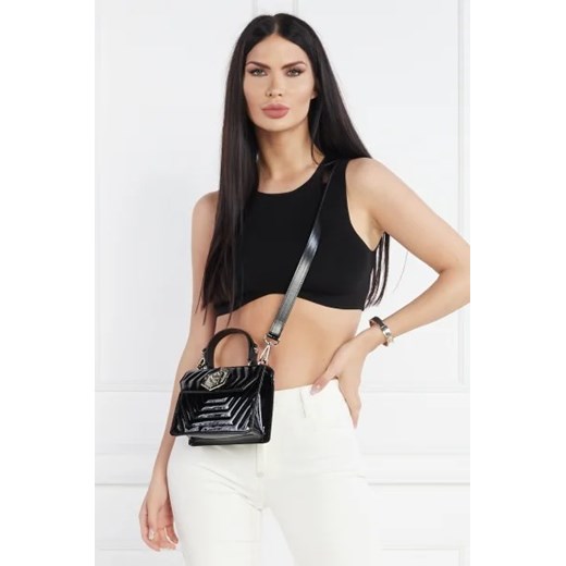 Listonoszka czarna na ramię ze skóry elegancka