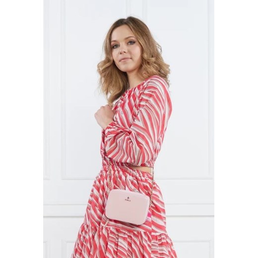 Furla Skórzana torebka na ramię Camelia Furla OS Gomez Fashion Store okazja