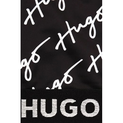 Bluzka dziewczęca Hugo Kids z elastanu 