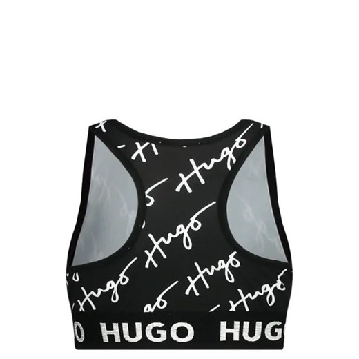 Hugo Kids bluzka dziewczęca bez rękawów z elastanu 