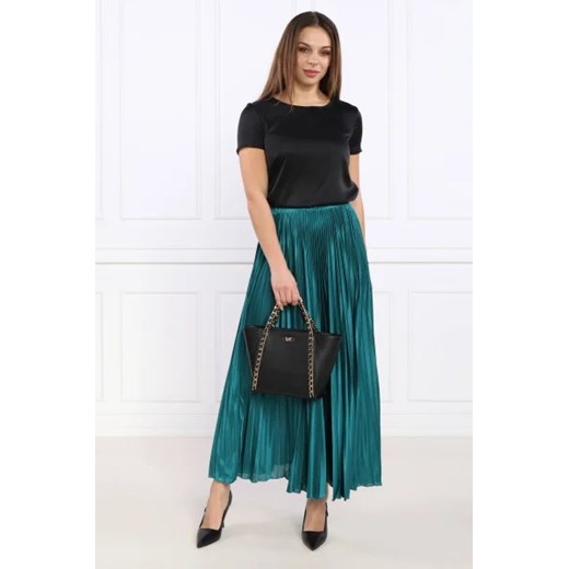 Michael Kors shopper bag elegancka czarna na ramię skórzana matowa 