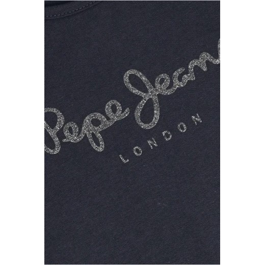 Bluzka dziewczęca Pepe Jeans z bawełny
