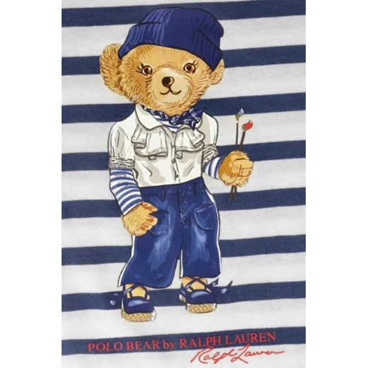 Bluzka dziewczęca Polo Ralph Lauren wielokolorowa w paski