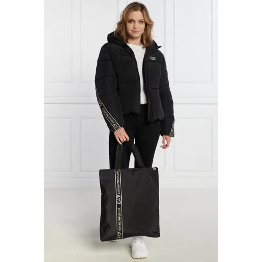 Shopper bag Emporio Armani czarna 