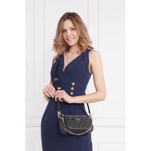 Listonoszka Guess elegancka ze skóry ekologicznej matowa