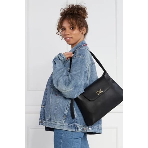 Calvin Klein Torebka na ramię RE-LOCK TOTE MD Calvin Klein OS promocyjna cena Gomez Fashion Store