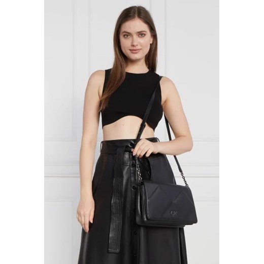 Calvin Klein Torebka na ramię RE-LOCK QUILT Calvin Klein OS Gomez Fashion Store promocyjna cena