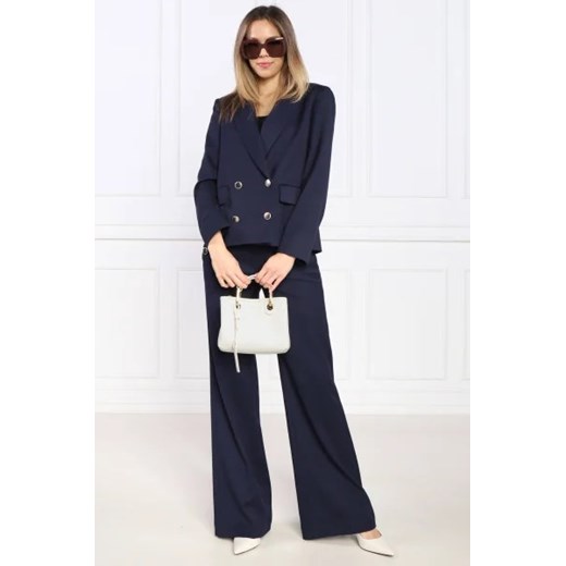 Shopper bag Emporio Armani matowa ze skóry ekologicznej
