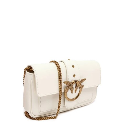 Pinko Skórzana torebka na ramię LOVE ONE POCKET C Pinko OS Gomez Fashion Store