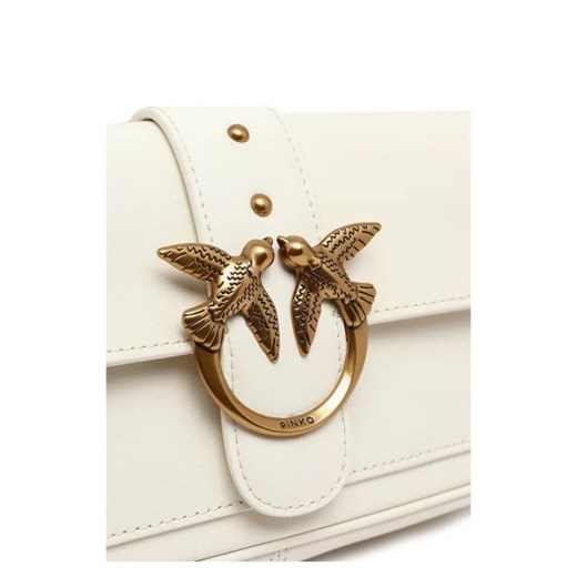 Pinko Skórzana torebka na ramię LOVE ONE POCKET C Pinko OS Gomez Fashion Store