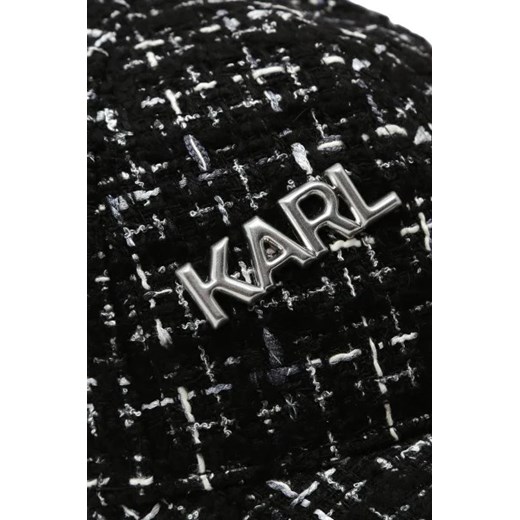 Karl Lagerfeld Bejsbolówka | z dodatkiem wełny Karl Lagerfeld Uniwersalny wyprzedaż Gomez Fashion Store