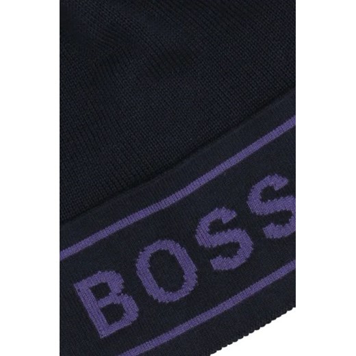 BOSS HUGO czapka zimowa męska czarna