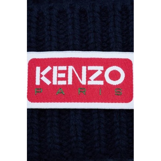 Kenzo Wełniana czapka Kenzo Uniwersalny Gomez Fashion Store