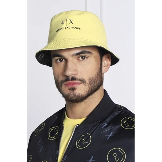 Armani Exchange Dwustronny kapelusz Armani Exchange OS okazyjna cena Gomez Fashion Store
