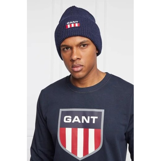 Gant Wełniana czapka Gant Uniwersalny Gomez Fashion Store okazyjna cena