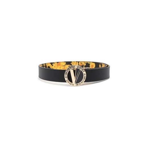 Versace Jeans Couture Skórzany dwustronny pasek 90 Gomez Fashion Store