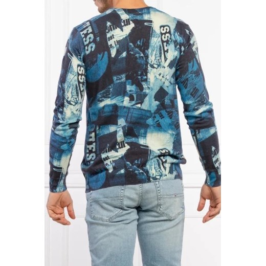 GUESS JEANS Sweter KERR | Regular Fit | z dodatkiem wełny XL Gomez Fashion Store wyprzedaż