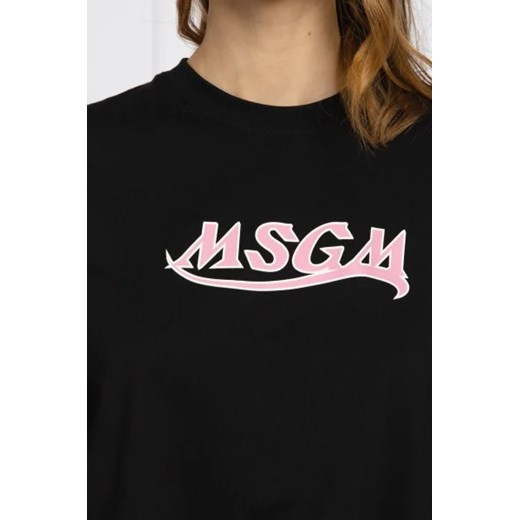 MSGM T-shirt | Regular Fit S wyprzedaż Gomez Fashion Store