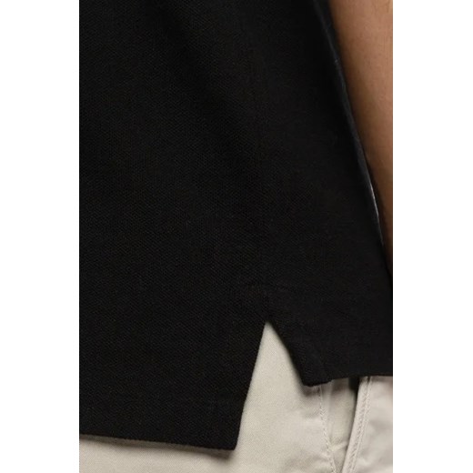 Czarny t-shirt męski Polo Ralph Lauren casualowy z krótkimi rękawami