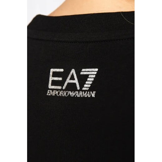 EA7 T-shirt | Regular Fit S promocja Gomez Fashion Store