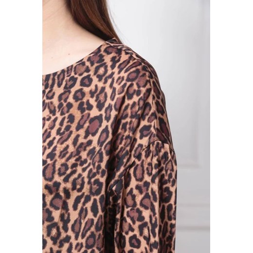 NA-KD Bluzka Leopard | Relaxed fit 34 okazja Gomez Fashion Store