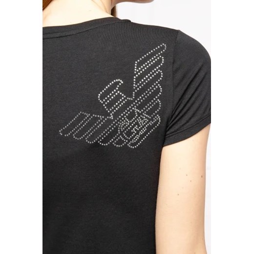 EA7 T-shirt | Regular Fit S promocyjna cena Gomez Fashion Store
