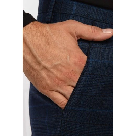 BOSS Wełniane spodnie H-Genius-Detail-214 | Slim Fit 56 wyprzedaż Gomez Fashion Store