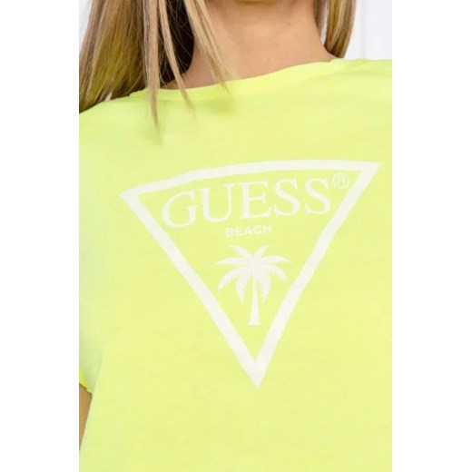 Guess T-shirt | Cropped Fit Guess M promocyjna cena Gomez Fashion Store