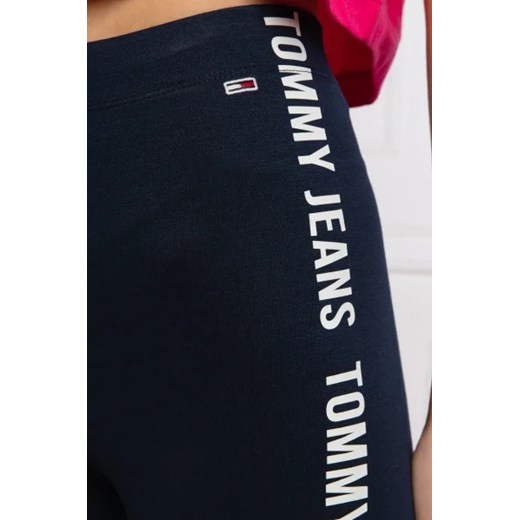 Tommy Jeans Spodenki kolarzówki | Slim Fit Tommy Jeans XS wyprzedaż Gomez Fashion Store